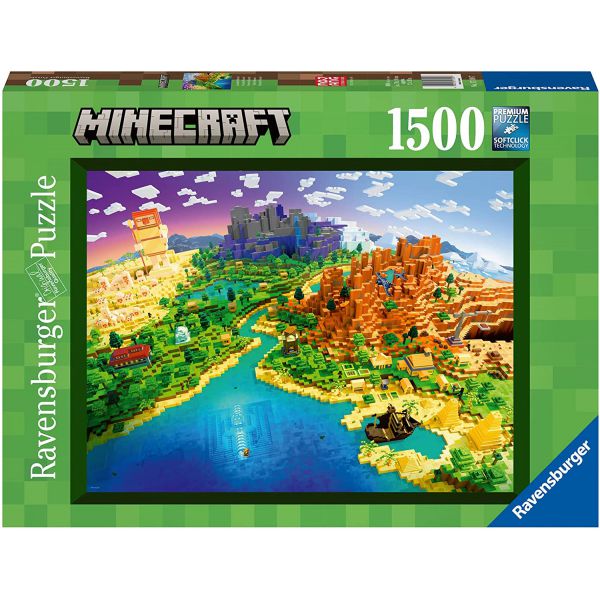Puzzle da 1500 Pezzi - Minecraft