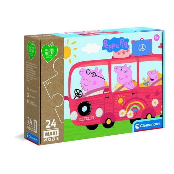 Puzzle da 24 Pezzi Maxi - Play for Future: Peppa Pig