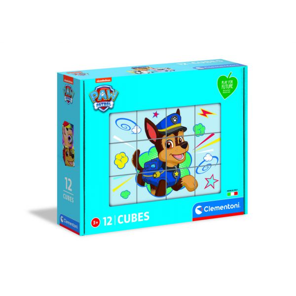 Cubes 12 Pieces - Paw Patrol