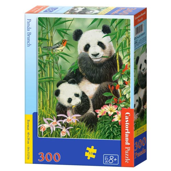300 Piece Puzzle - Panda Brunch