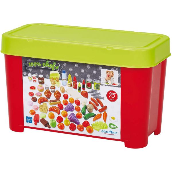 100% Chef - Shopping Accessories Case, 75 Pieces