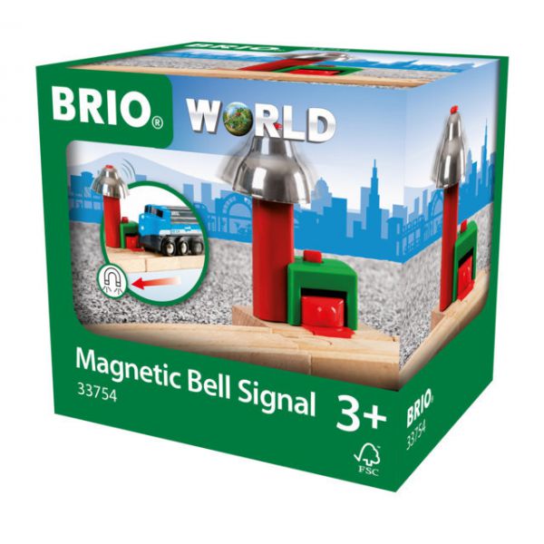 BRIO - Magnetic Sign with Bell