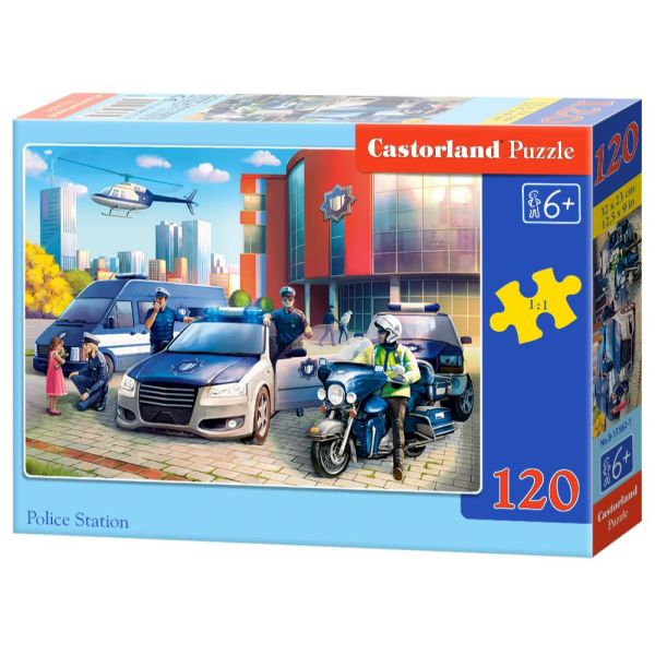 Puzzle da 120 Pezzi - Stazione di Polizia