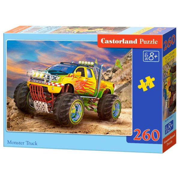 Puzzle da 260 Pezzi - Monster Truck