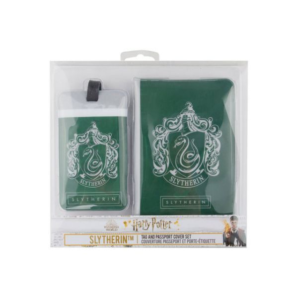 Passport holder and tag for the Slytherin suitcase - Harry Potter
