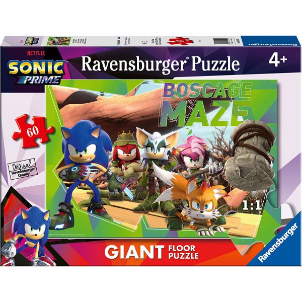 Giant 60 Piece Floor Puzzle - Sonic