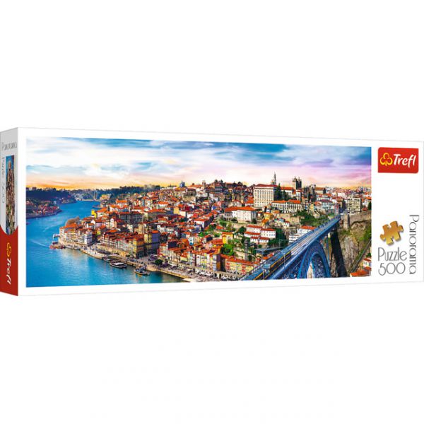 500 Piece Panorama Puzzle - Porto, Portugal