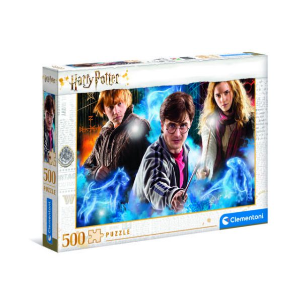 Puzzle da 500 Pezzi - Harry Potter: Harry, Ron ed Hermione