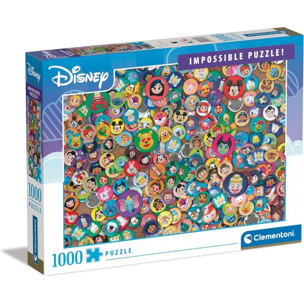 Puzzle da 1000 Pezzi Impossible - Disney Classic