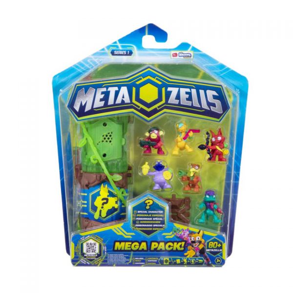 Metazells - Mega Pack 6 Personaggi + 1 Misterioso