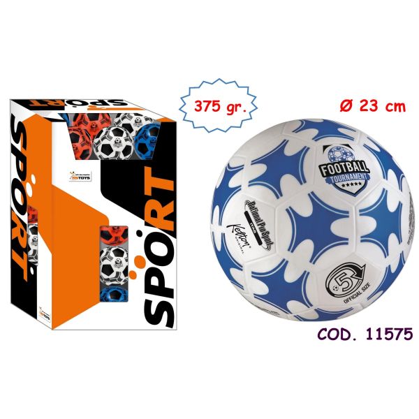 RUBBER FOOTBALL 375 GR. OFFICIAL SIZE 5