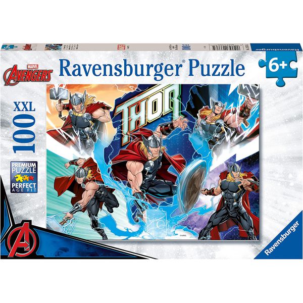 Puzzle da 100 Pezzi XXL - Marvel Thor