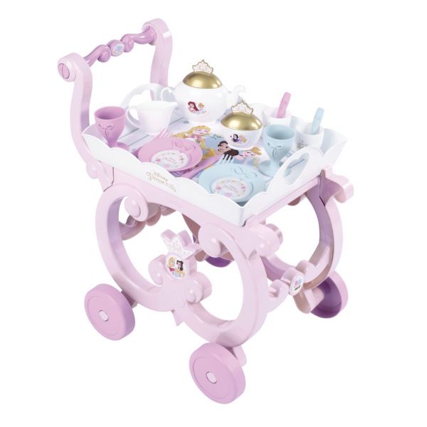 Disney Princess Tea Trolley with 17 accessories