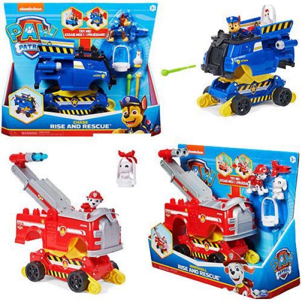 PAW PATROL Veicoli Rise & Rescue Ass.to 