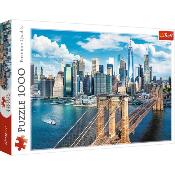 Puzzle da 1000 Pezzi - Brooklyn Bridge, New York, USA