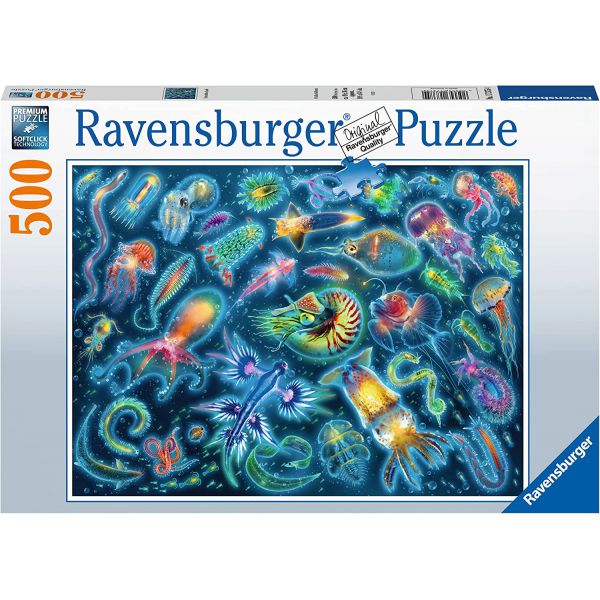 500 Piece Jigsaw Puzzle - Jellyfish