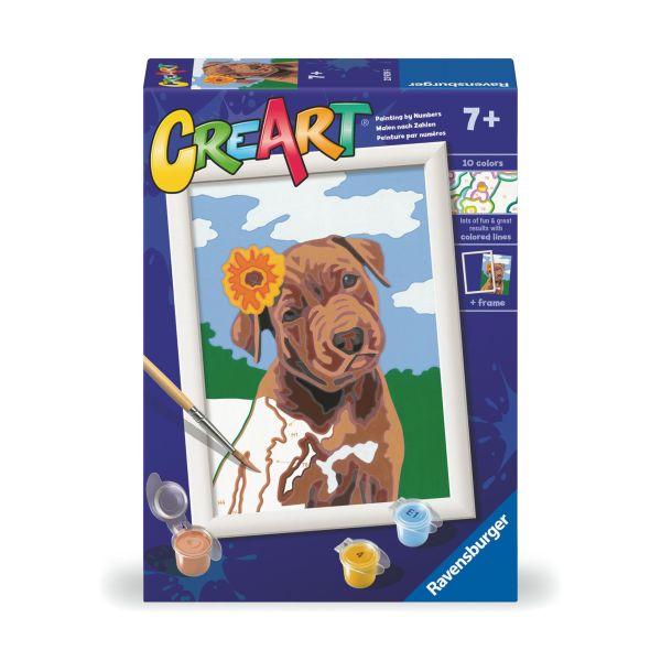 CreArt Serie E Classic - Cucciolo con Fiore