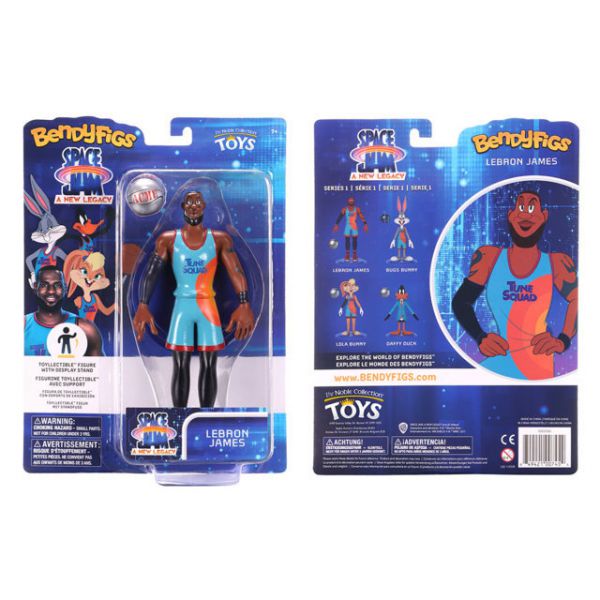 Lebron James - Articulated character Bendyfigs - Space Jam