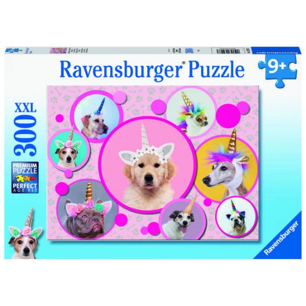 300 Piece XXL Puzzle - Unicorn Dogs