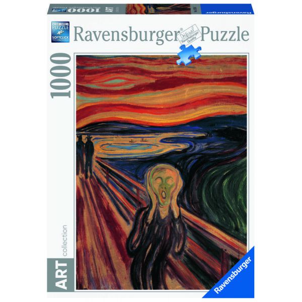 Puzzle da 1000 Pezzi - Art Collection: Munch, L'Urlo