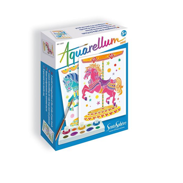 Aquarellum Mini - Carousel of Horses