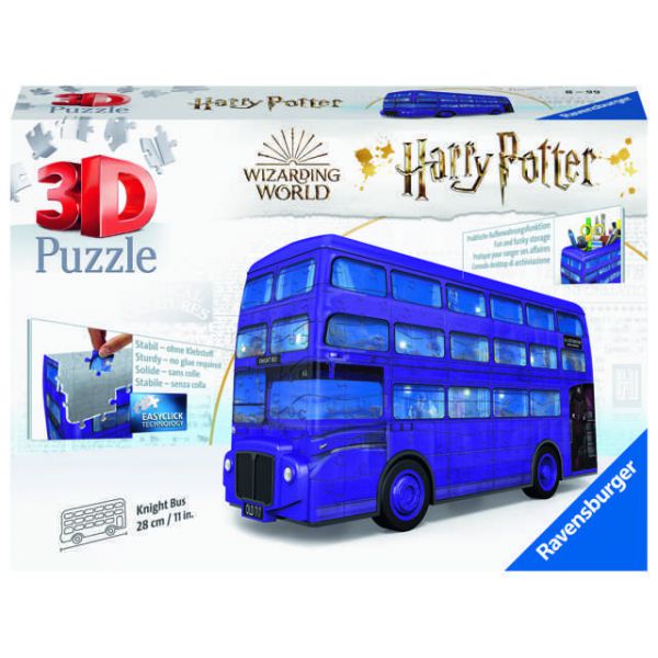 Puzzle 3D Serie Midi - Harry Potter London Bus Nottetempo