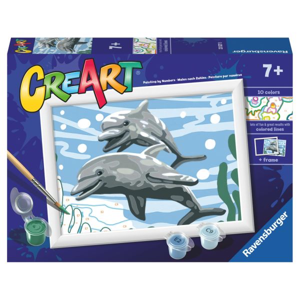 CreArt Serie E Classic - Playful dolphins