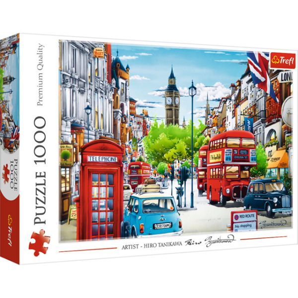 1000 Piece Puzzle - London street