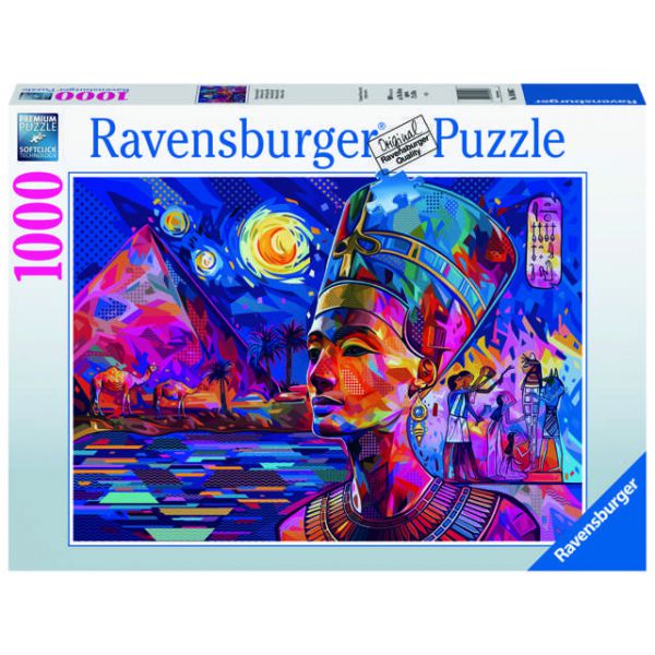 1000 Piece Puzzle - Nefertiti Along the Nile