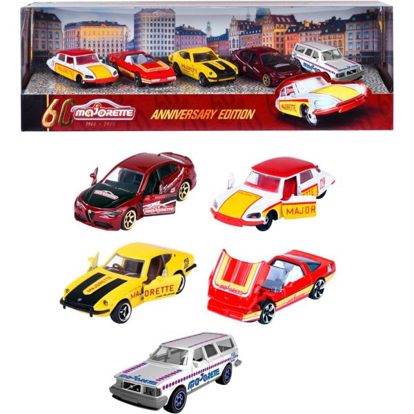 Anniversary Edition, Giftpack 5 pieces in 1:64 scale