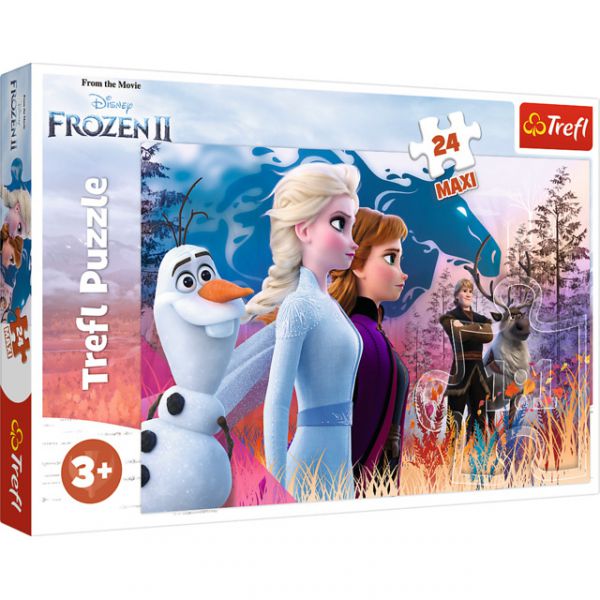 24-Piece Maxi Puzzle - Frozen 2: Magical Journey