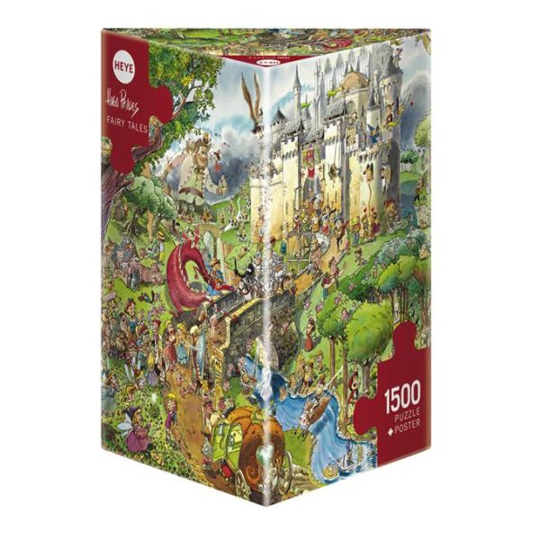 Puzzle 1500 pz Triangolare - Fairy Tales, Prades