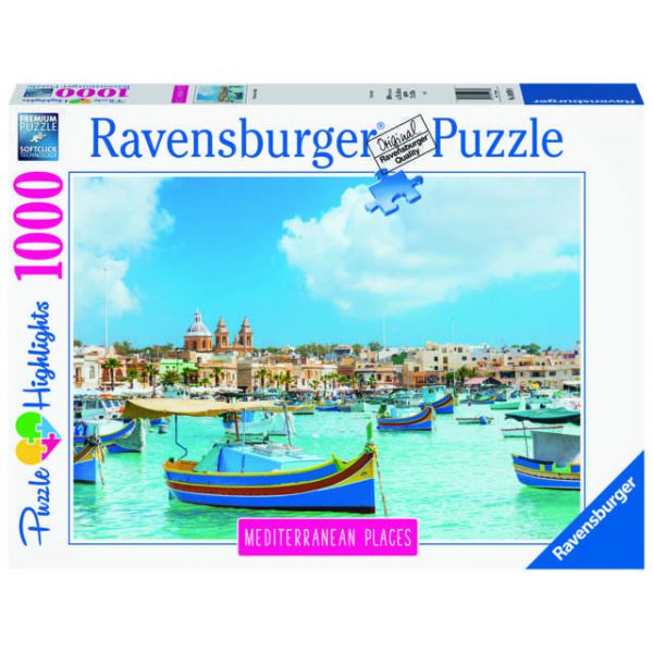 1000 Piece Puzzle - Mediterranean Malta