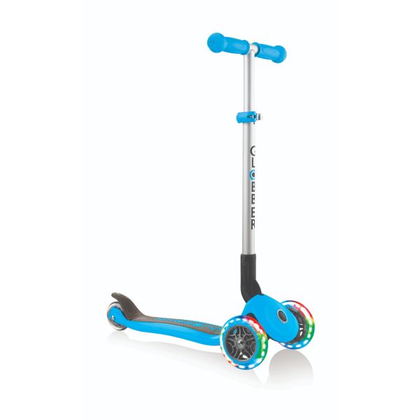 Primo Foldable Lights Scooter - Blue