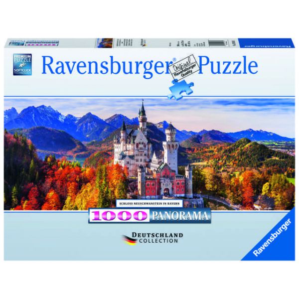 Puzzle Panorama da 1000 Pezzi - Foto & Paesaggi: Schools Neuschwastein in Bayern