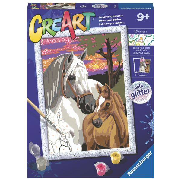 CreArt - Serie D: Cavalli al tramonto