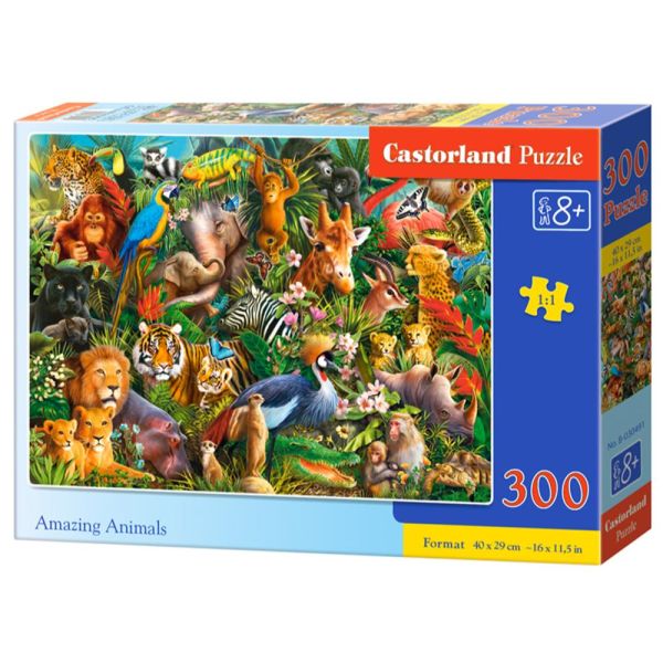 Puzzle da 300 Pezzi - Animali Fantastici