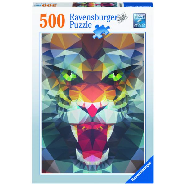 500 Piece Puzzle - Roar of Polygons