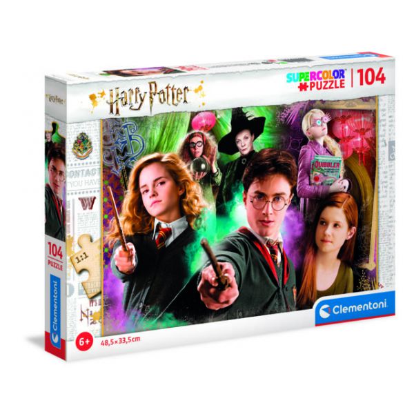 104 Piece Puzzle - Supercolor: Harry Potter