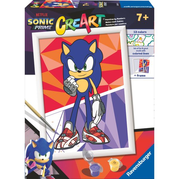 CreArt Serie D licensed - Sonic Prime