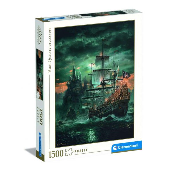 1500 Piece Puzzle - The Pirate ship