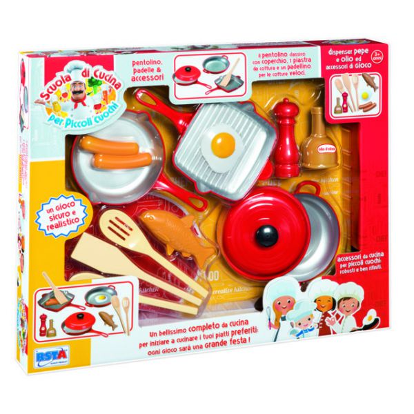 Cooking School for Little Chefs - Complete Kitchen Set