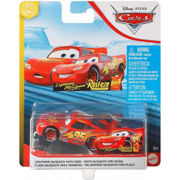 Cars: Next Generations - Lightning Mcqueen With Signed Plaque