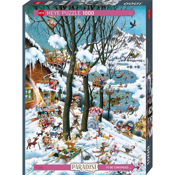 Puzzle 1000 pz - In Winter, Paradise