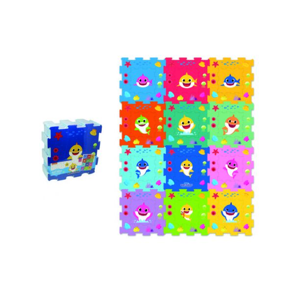 Baby Shark - 12 Tiles Puzzle Mat