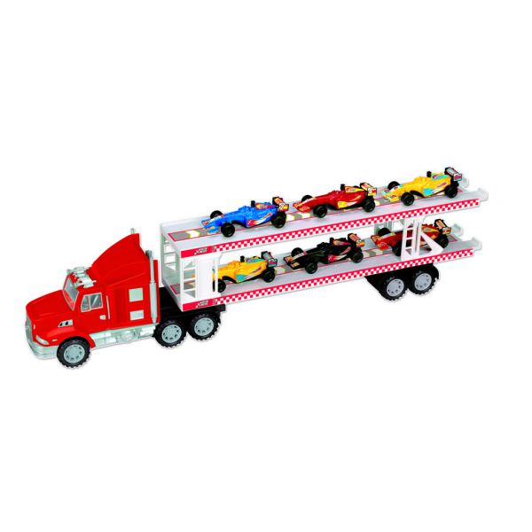 Camion Bisarca Con 6 Auto Motor Racer (ASST.)