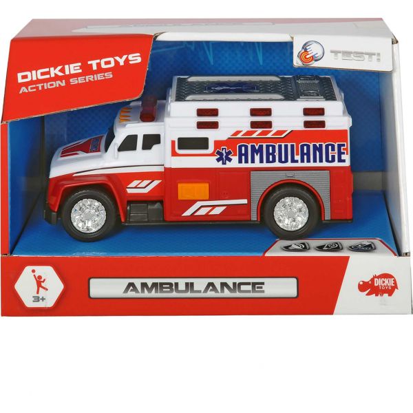Dickie Toys - City Heroes: Ambulanza con Luci e Suoni