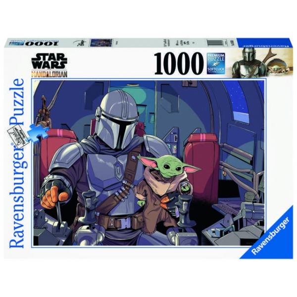 Puzzle da 1000 pezzi - Star Wars: The Mandalorian