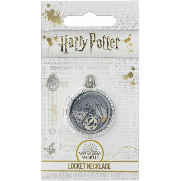 Collana medaglione 3 Charms - Harry Potter