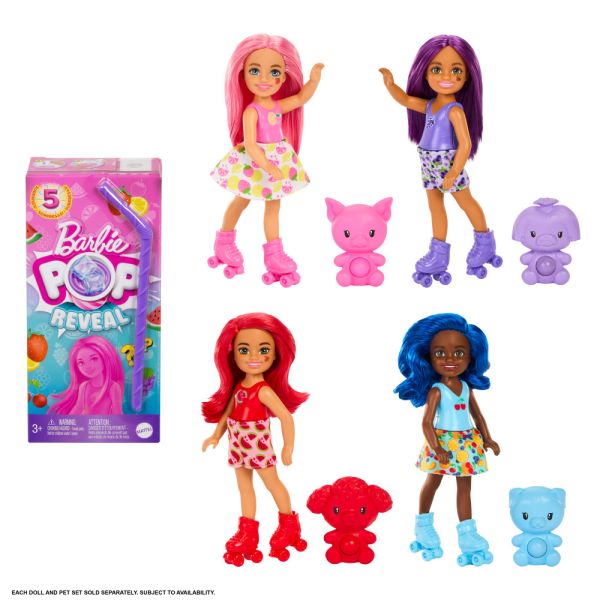 Barbie - Pop Reveal Serie Succhi di Frutta